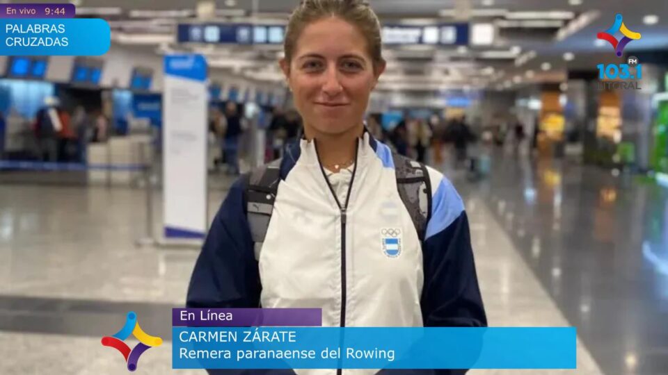 Carmen Zárate, la primera remera del Paraná Rowing Club en un Panamericano