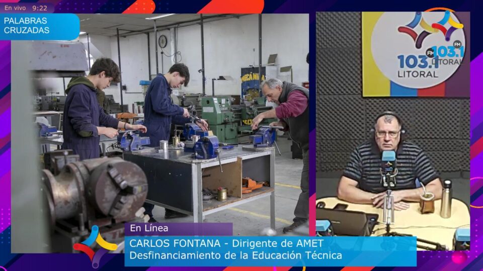 AMET en alerta por la supresión de una ley que financia la educación técnica