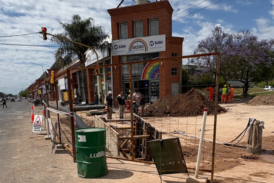 Desvíos y corte de tránsito por trabajos en Almafuerte y 3 de Febrero