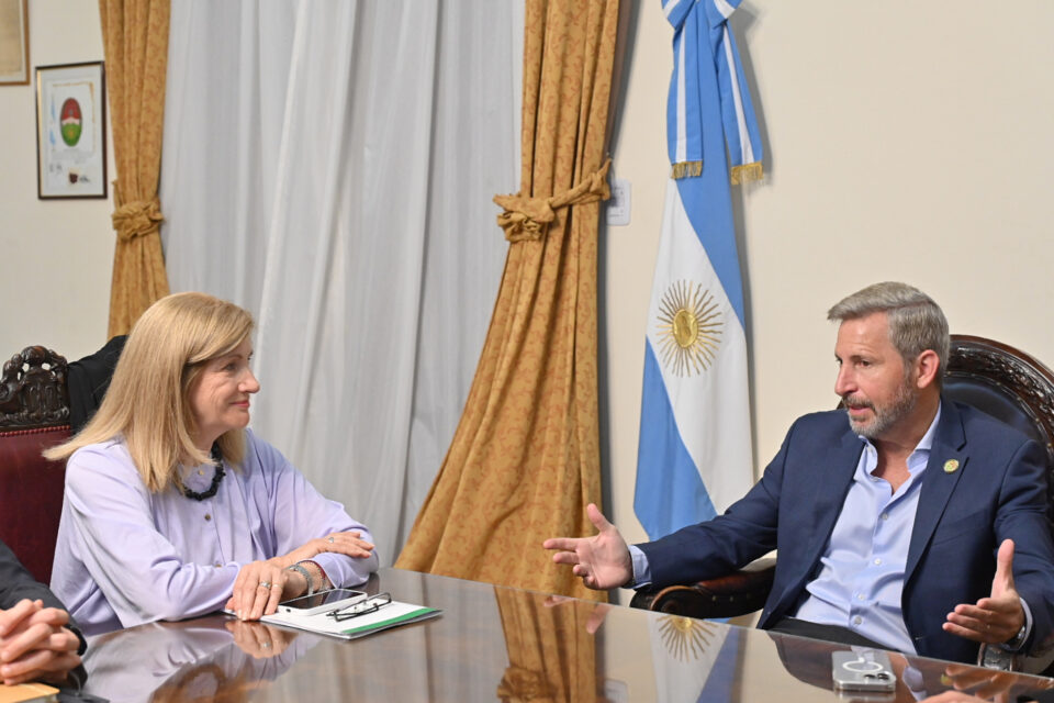 El saneamiento ambiental de Paraná, eje de la reunión entre Frigerio y Romero