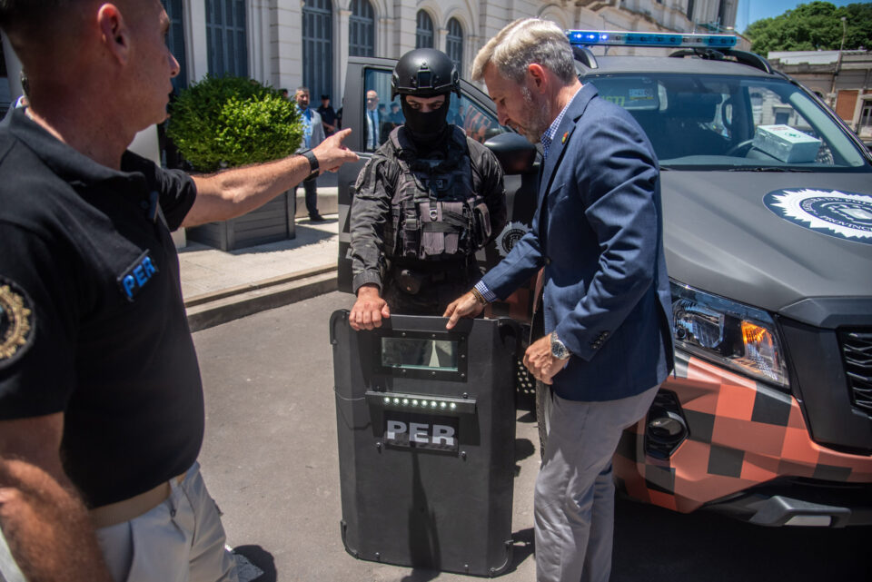 La provincia incorporó equipamiento y vehículos para reforzar la seguridad
