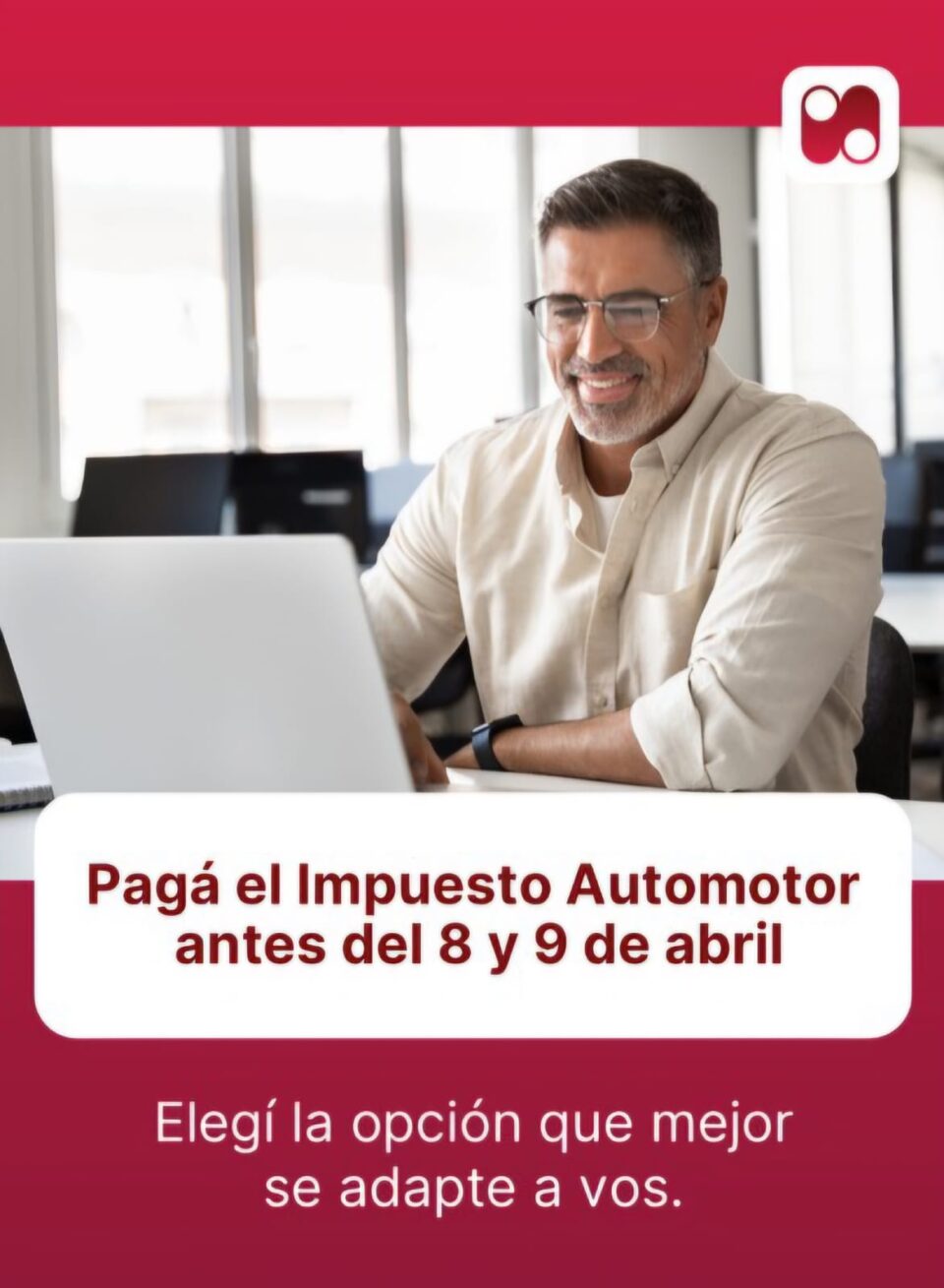 Banco Entre Ríos y ATER recuerdan los medios de pago disponibles para abonar el Impuesto Automotor
