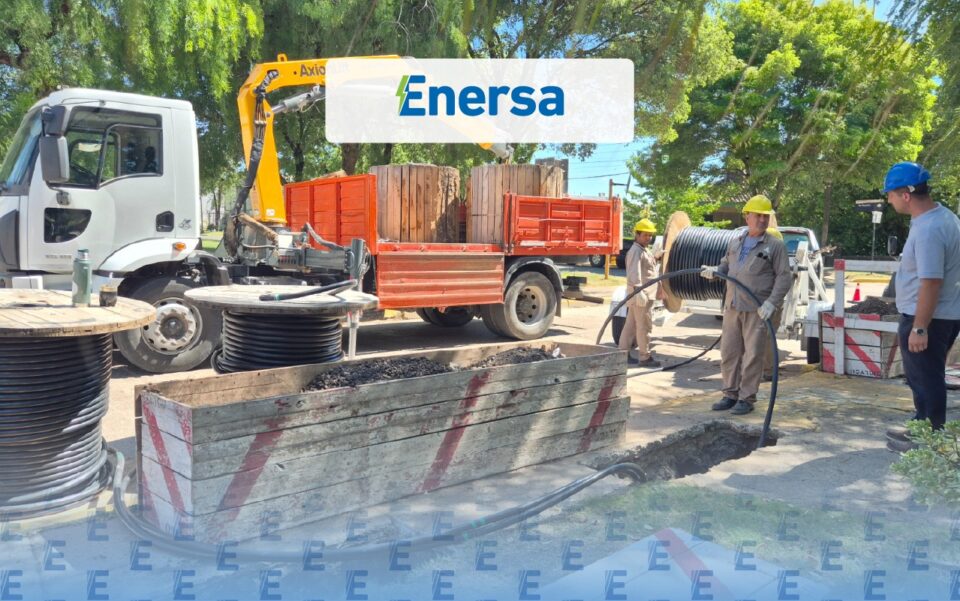 Inversión millonaria en Nogoyá: Enersa encara la etapa final de una obra eléctrica clave