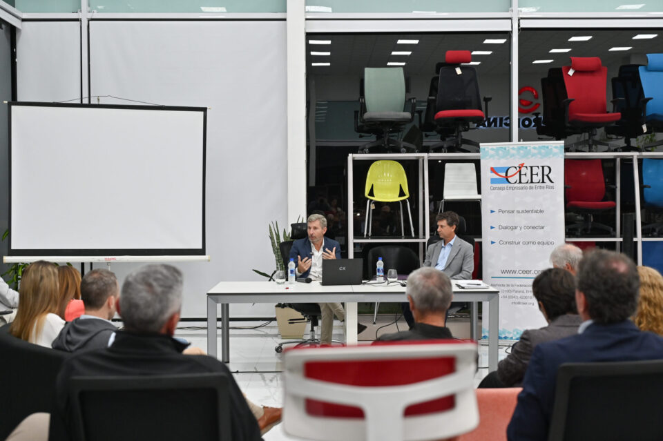 Frigerio participó de la asamblea anual del Consejo Empresario de Entre Ríos