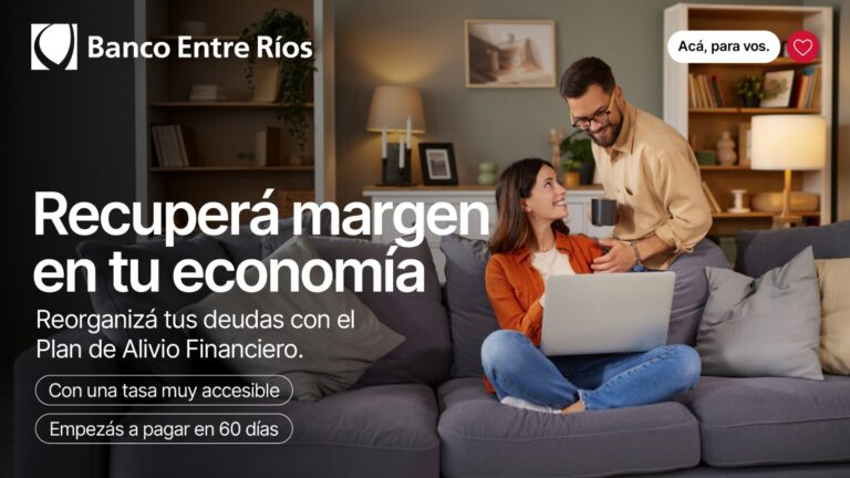 Alivio financiero: El Banco Entre Ríos ya habilitó la inscripción online para refinanciar deudas