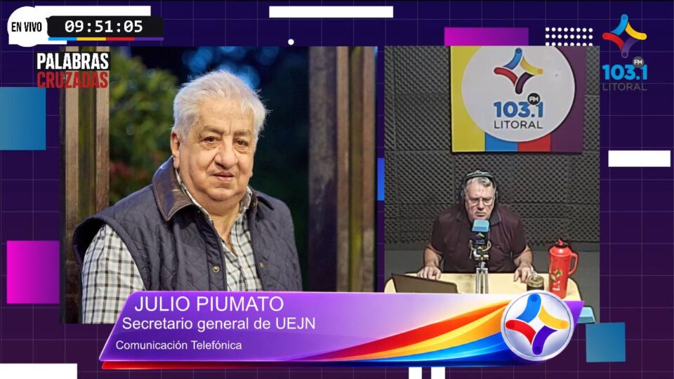 Julio Piumato en Paraná: «Sin Justicia no hay democracia ni funciona la República»