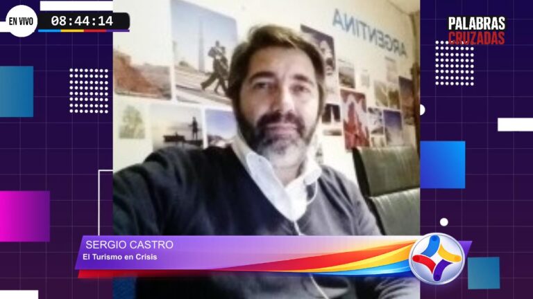 "El sector se está desangrando": Sergio Castro advirtió sobre la profunda crisis que atraviesa el turismo en el país
