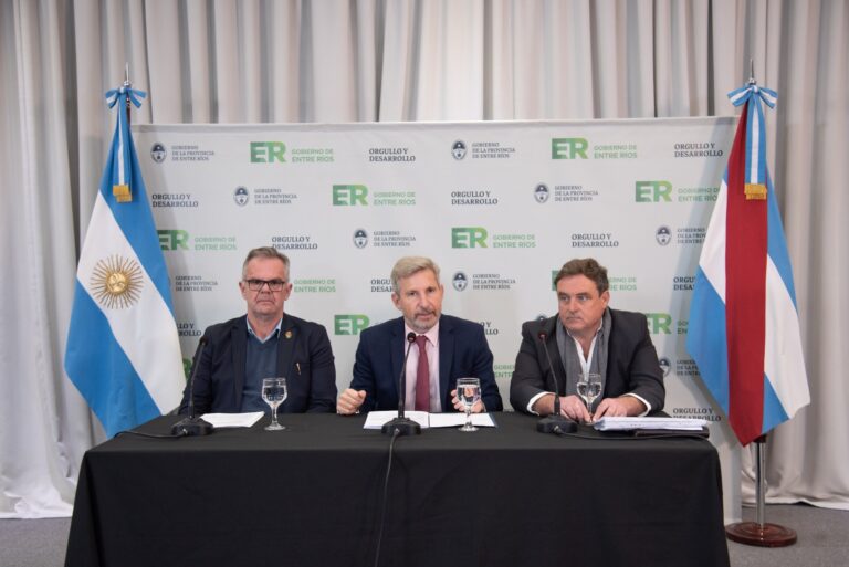 Frigerio anunció el plan de infraestructura vial más importante de los últimos años